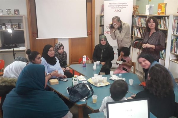 Projekt ARCI: Radionica za žene u Dječjoj knjižnici Marina Držića